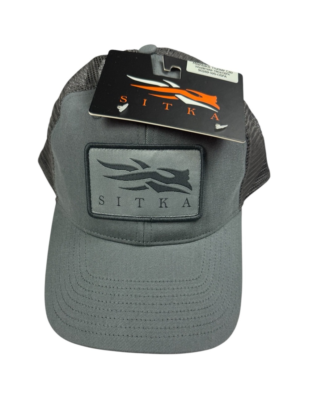 NWT Sitka Meshback Trucker Hat Grey